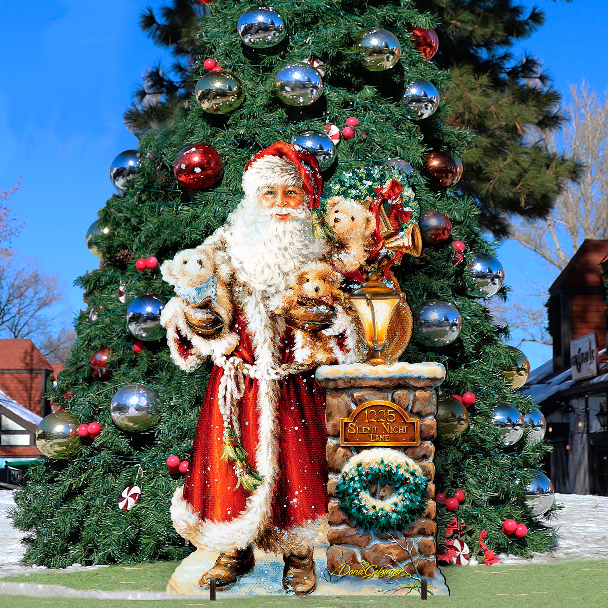 Free Standing Outdoor Christmas Decorations