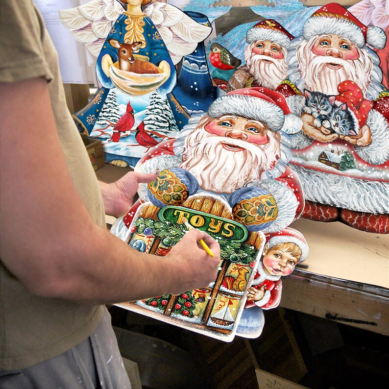 Winter gift Rustic Log Cabin Decor Winter decor Etsy