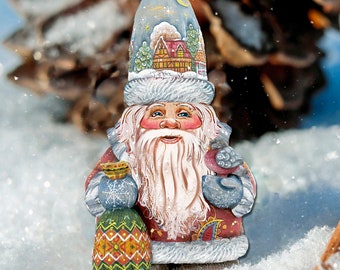 SALE Classic Santa Lawn Decoration | Santa Home Decor Accents | Wooden Over-sized Ornament or Hanging Figurine  8116410M