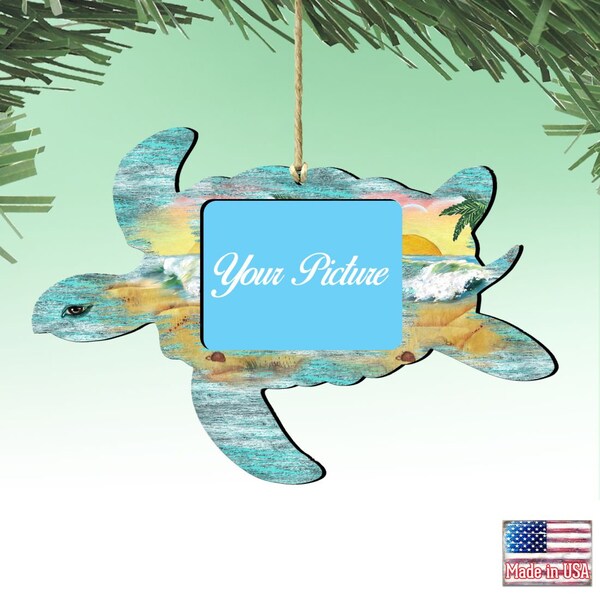 Turtle Picture Frame Etsy