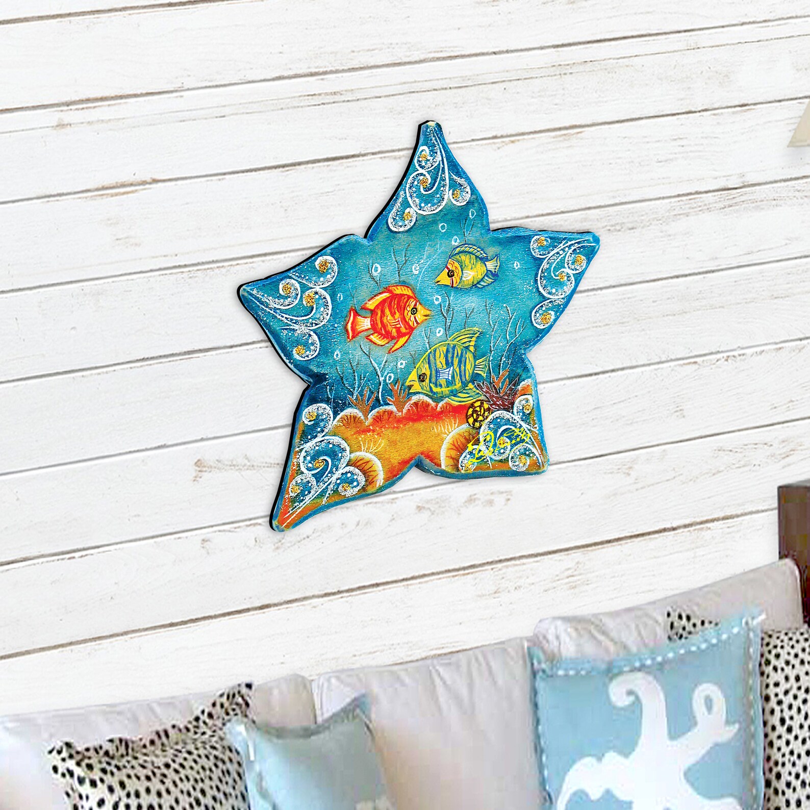 Ocean Wall Art Beach Decor Coastal Wall Art Wood Under Etsy Australia