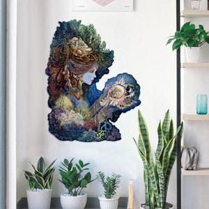 Daughter of the Deep Wall Decor – Coastal Art by Josephine Wall -845617-JW image 4