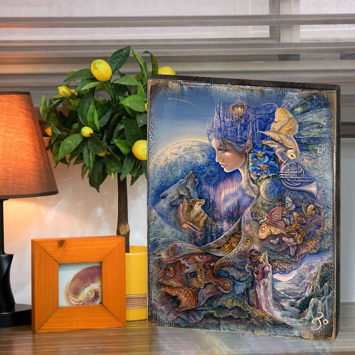 Wall Decor by Josephine Wall Wall Art on Wood Once in a Etsy