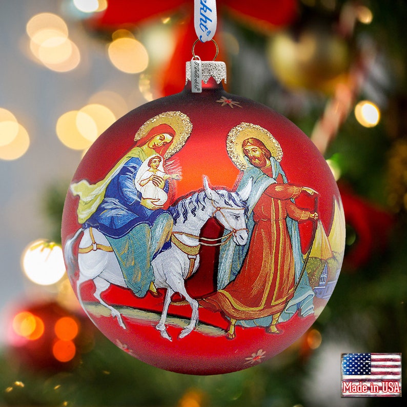 Nativity Ornament Handcrafted Christmas Limited Edition Gallery Collection for the Tree 73213 image 3