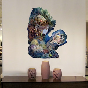 Daughter of the Deep Wall Decor – Coastal Art by Josephine Wall -845617-JW image 2