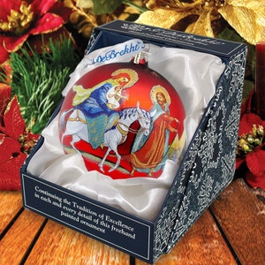 Nativity Ornament Handcrafted Christmas Limited Edition Gallery Collection for the Tree 73213 image 2