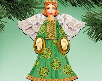 St Patrick day decor Ornaments | Christmas ornaments | Irish Decor |  Holiday Tree Decoration 8152723