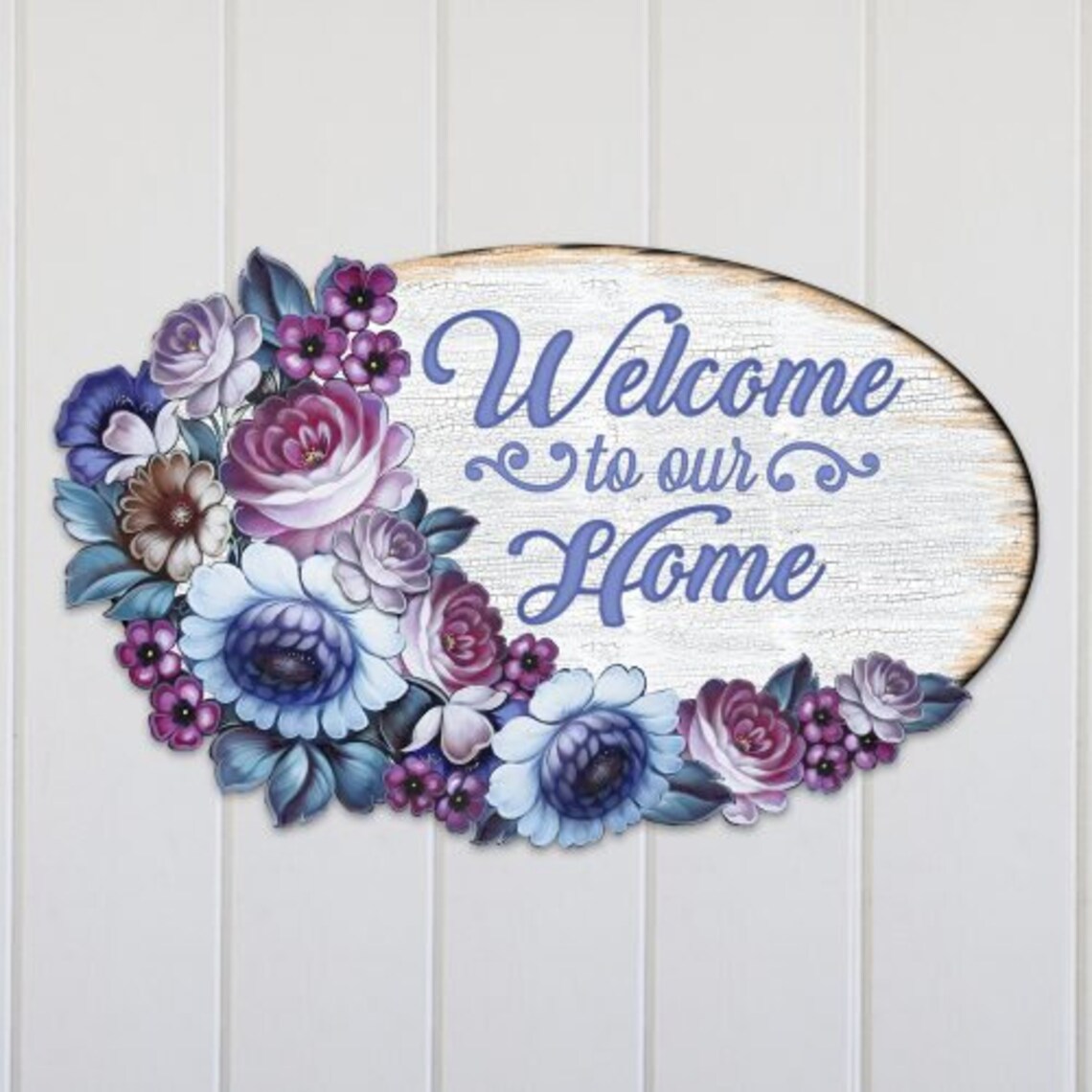 Sign Flower Art to Our Home House Warming Etsy