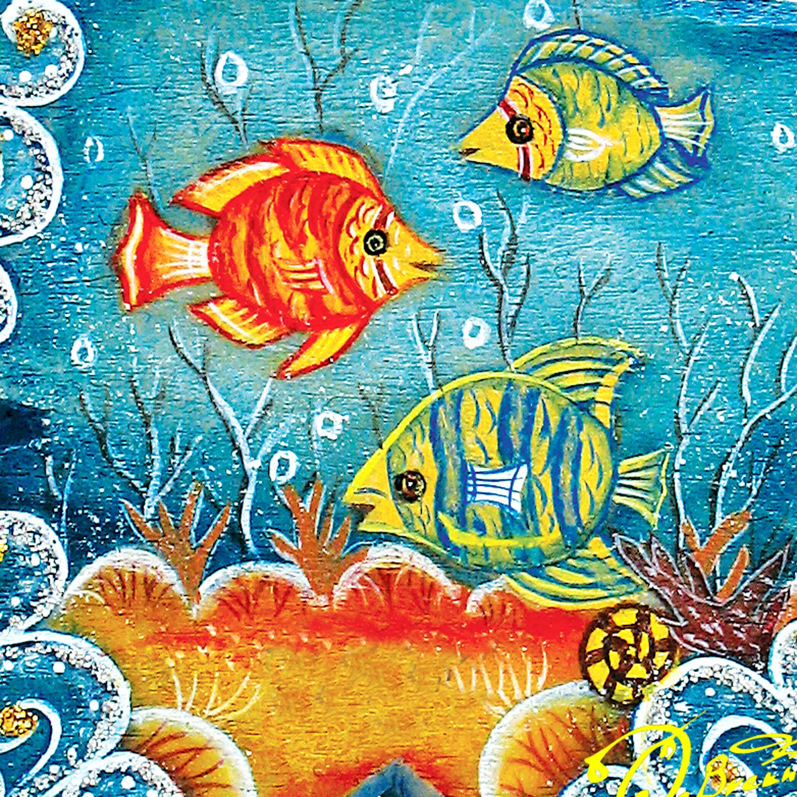 Ocean Wall Art Beach Decor Coastal Wall Art Wood Under | Etsy