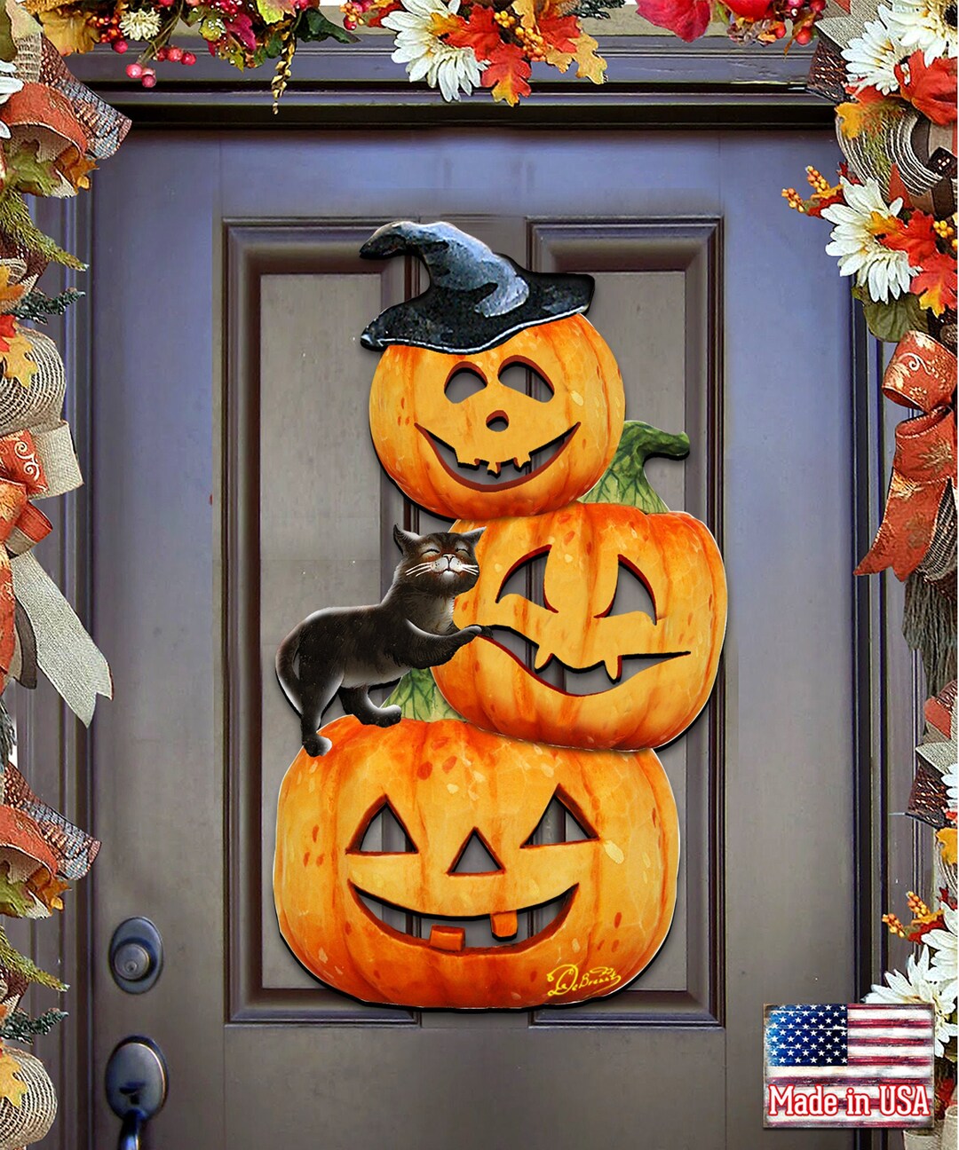 Halloween Decorations Sale
 SALE FAST SHIPPING Holiday Wooden Wall Decor Halloween Door Design