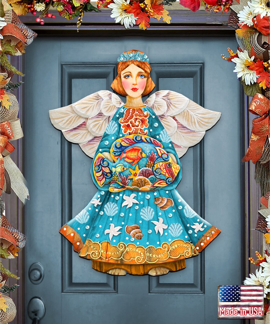 Beach House Decor Coastal Spring Cottage Easter Decor Guardian of the