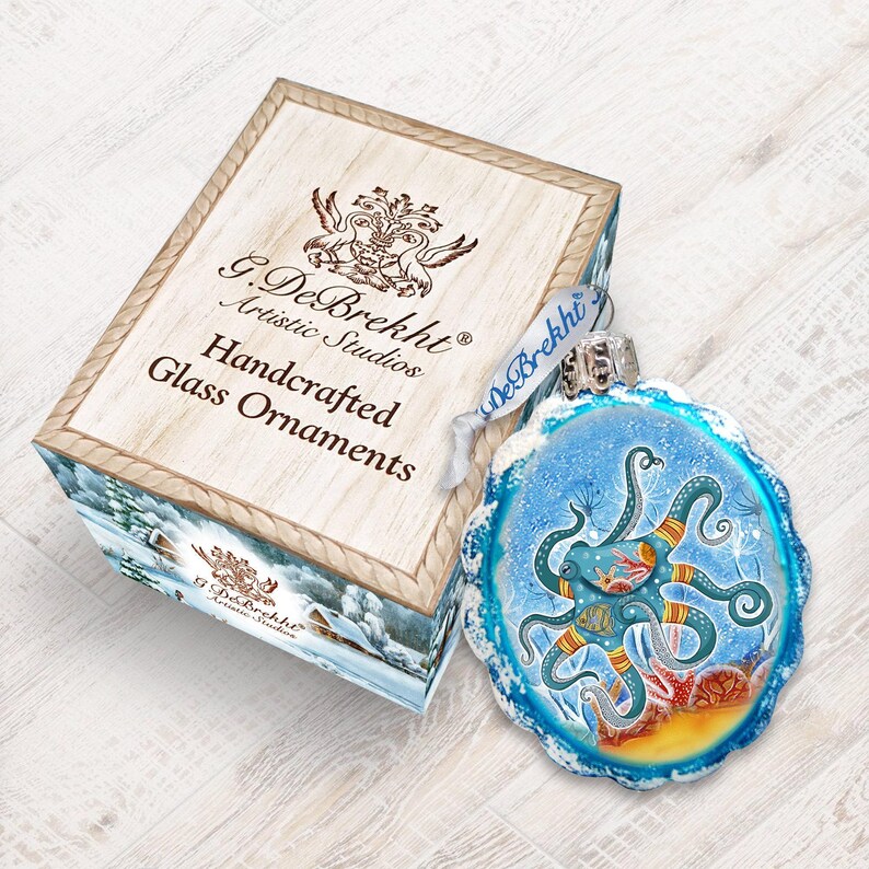 G. DeBrekht Octopus Ornament - Thumbnail 4