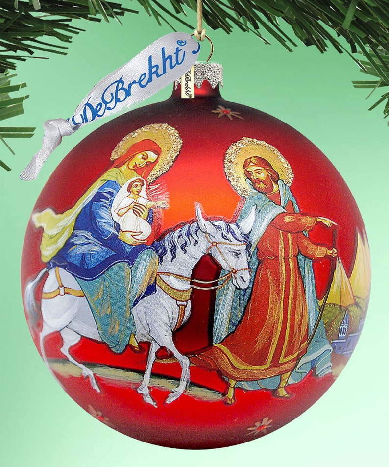 Nativity Ornament Handcrafted Christmas Limited Edition Gallery Collection for the Tree 73213 image 4