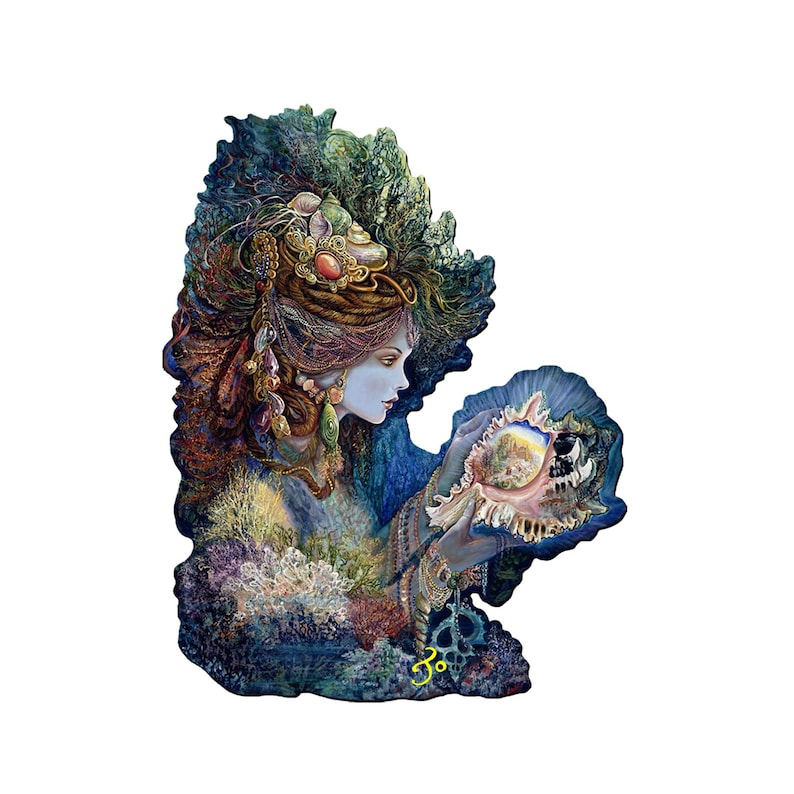 Daughter of the Deep Wall Decor – Coastal Art by Josephine Wall -845617-JW image 3