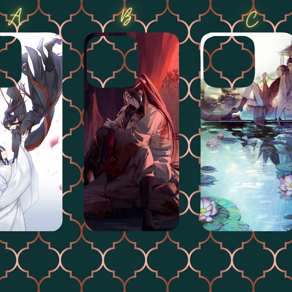 Grand Master of Demonic Cultivation & The Untamed Inspired iPhone 15 Pro Max Case - Choose Your Style! Mo Dao Zu Shi, Wei Wuxian Lan Wang Ji