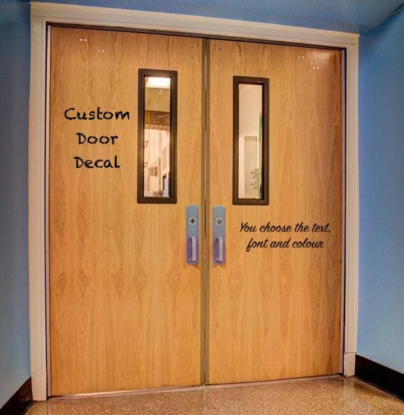 Aus Made Custom Door Label Classroom Label en vinilo Great Etsy