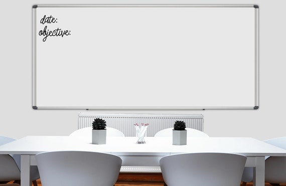 whiteboard in classroom
