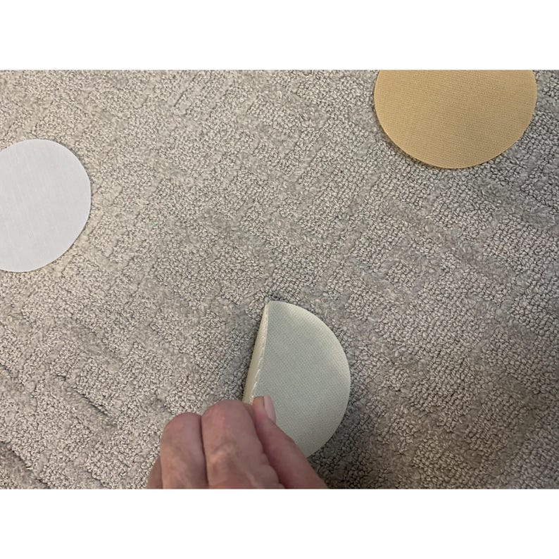 Rosy Brown 24 Natural Environment Colours -  Clever Spots Classroom Place Markers