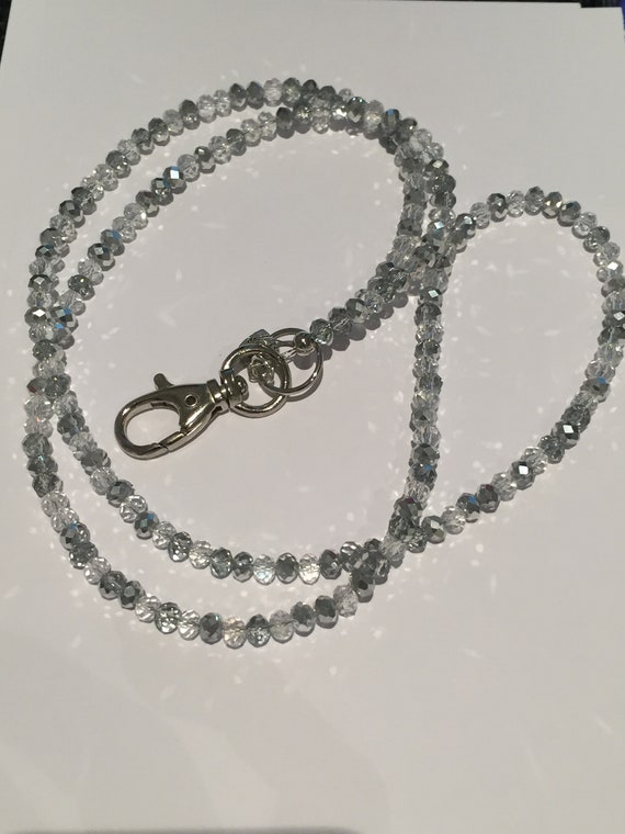 Swarovski crystal best sale lanyard