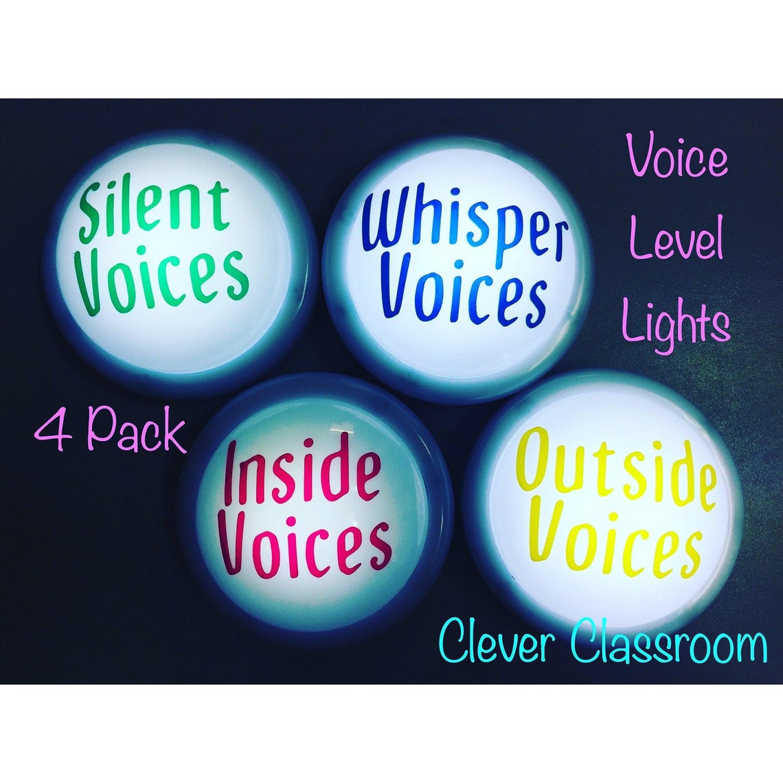 IN STOCK!! - Voice Level Board Display - Tap / Touch / Push Lights ...