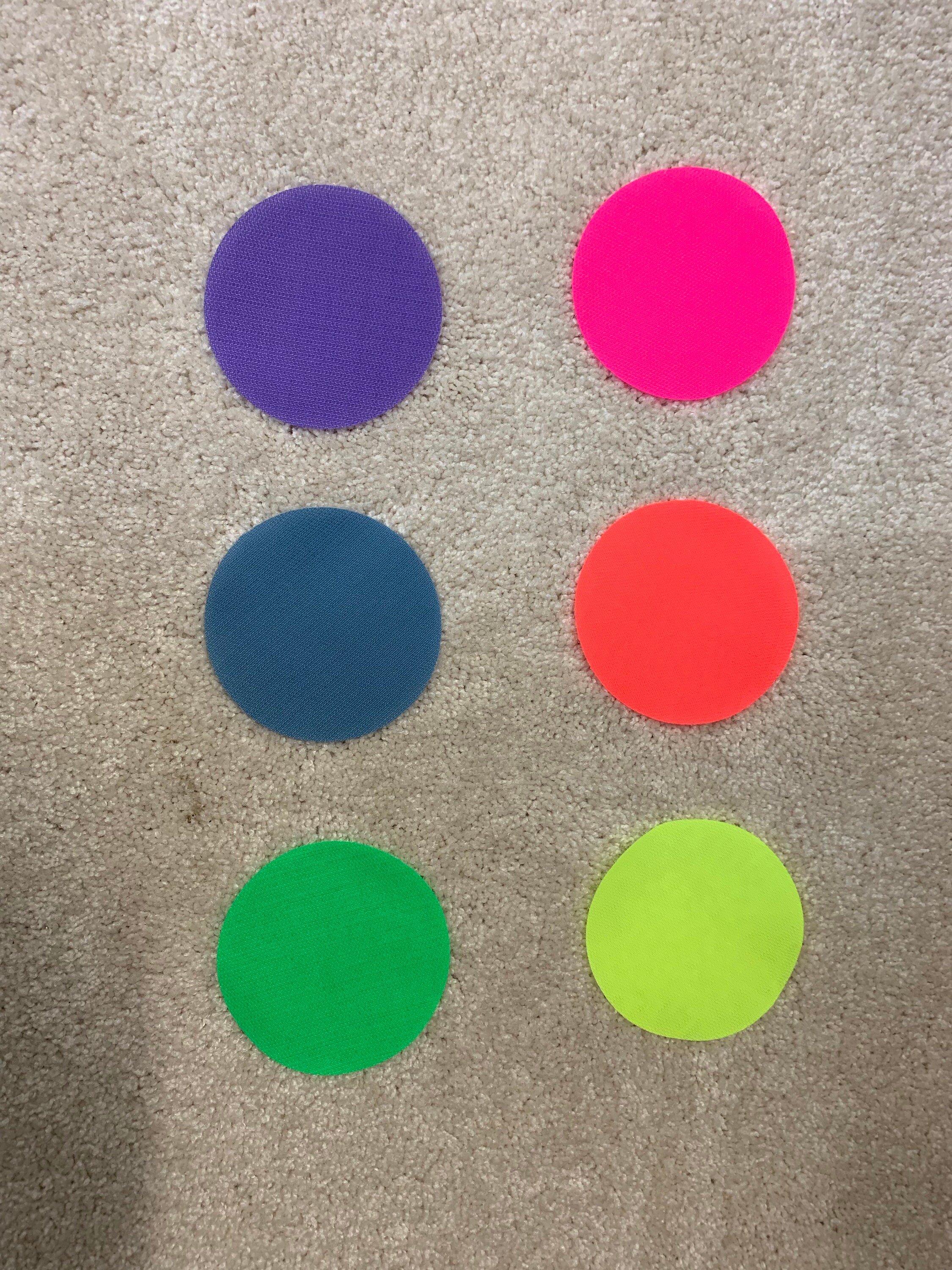 Velcro Carpet Spots For Clroom Carpet Vidalondon