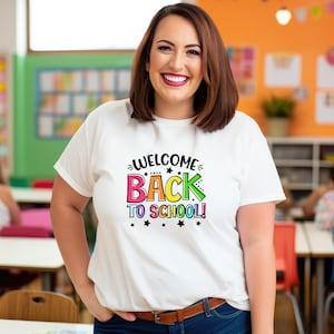 Welcome Back to School Teacher T-shirt