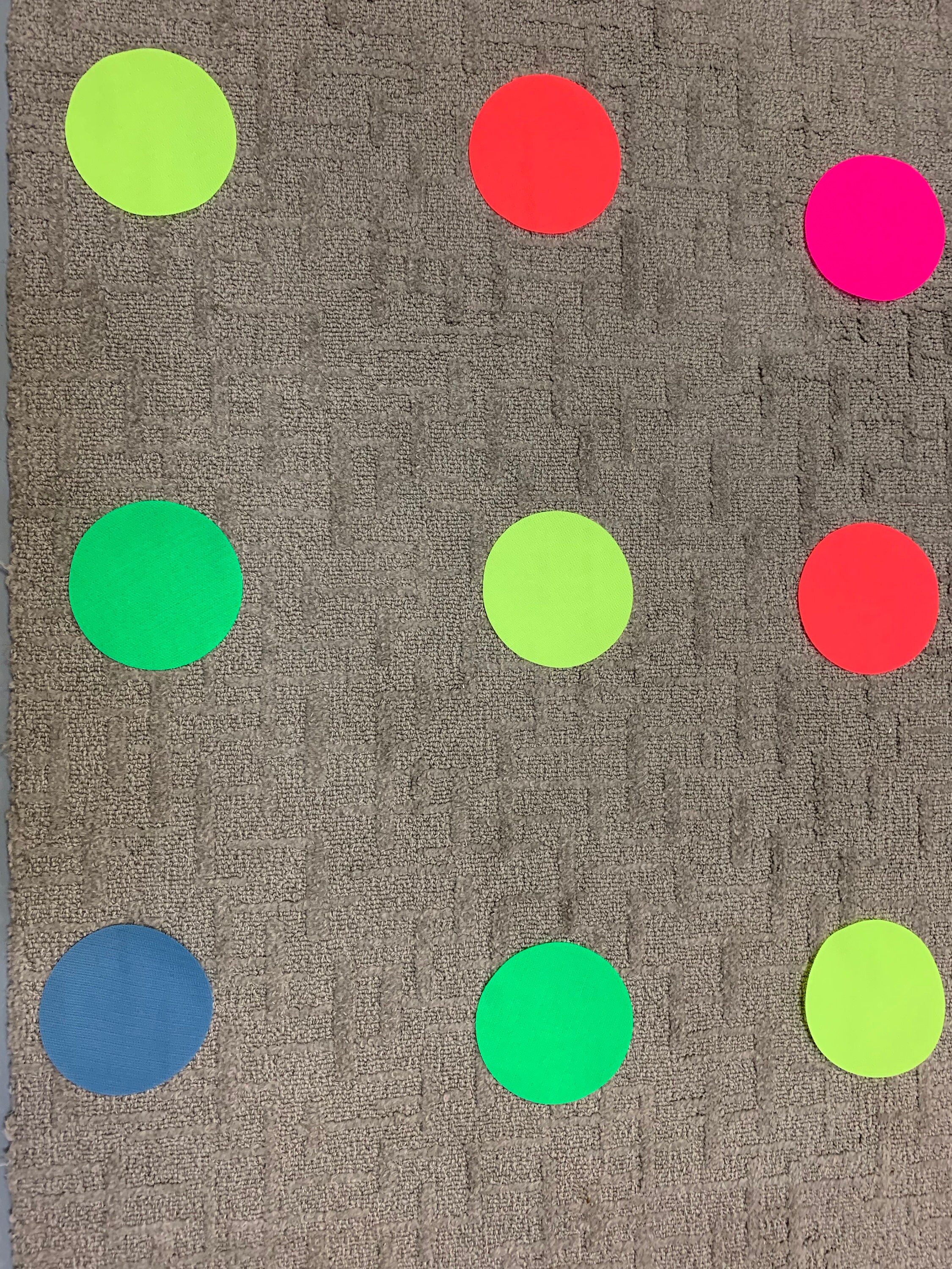 Velcro Carpet Spots For Clroom Carpet Vidalondon