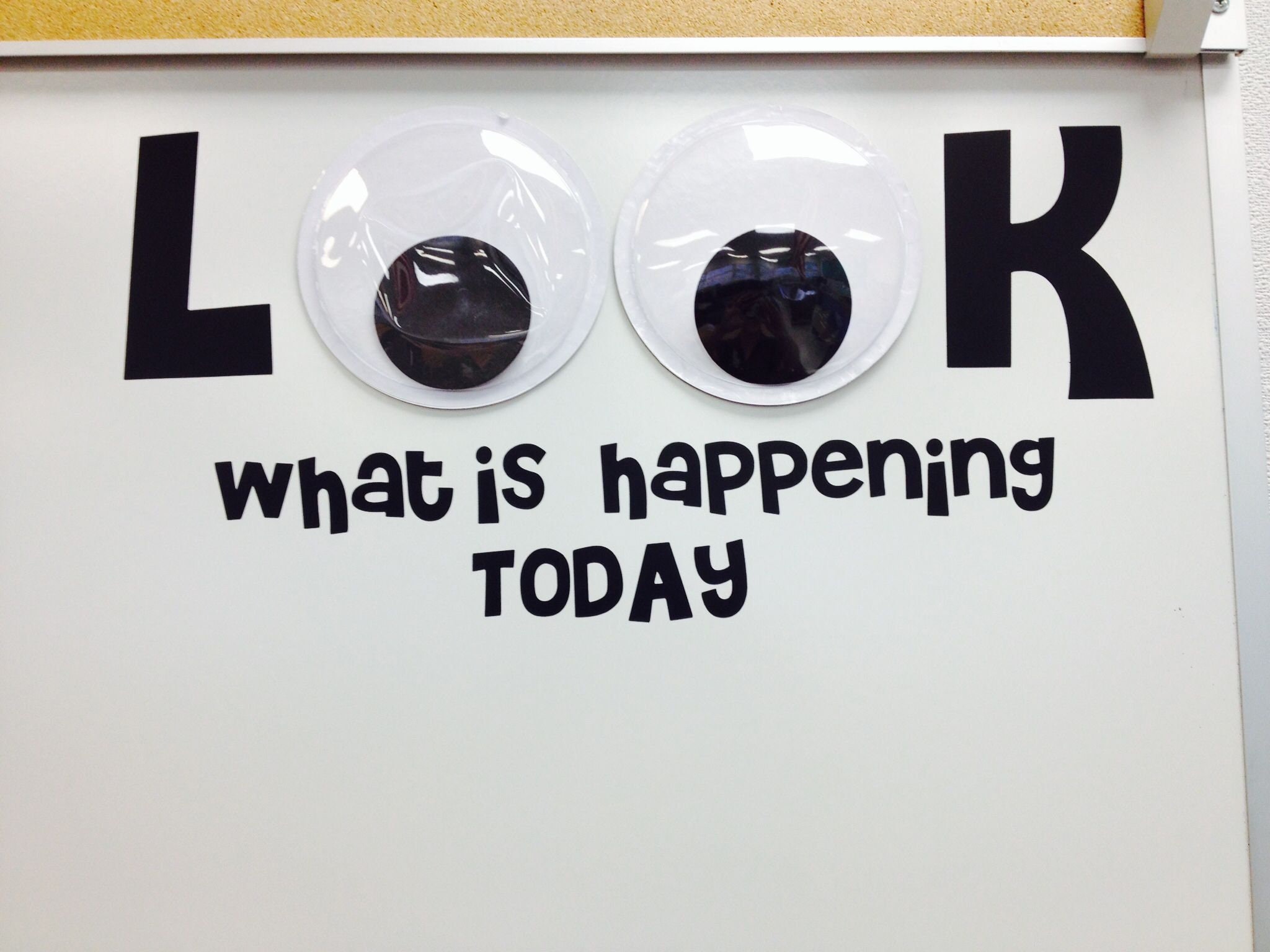LOOK Board Decals With Large Googly Eyes Etsy UK
