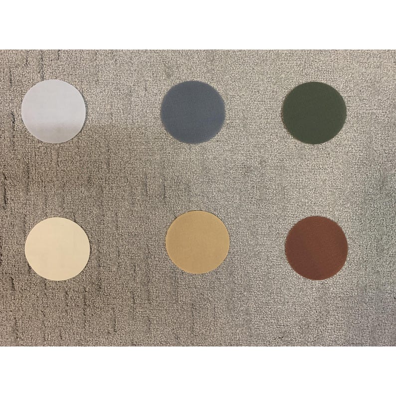 Rosy Brown 24 Natural Environment Colours -  Clever Spots Classroom Place Markers