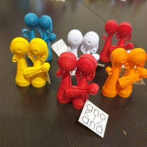 Mini presepe in quilling