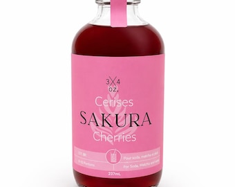 Limited Edition! Sakura Cherry Syrup