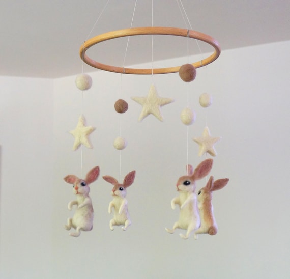 bunny mobile for crib