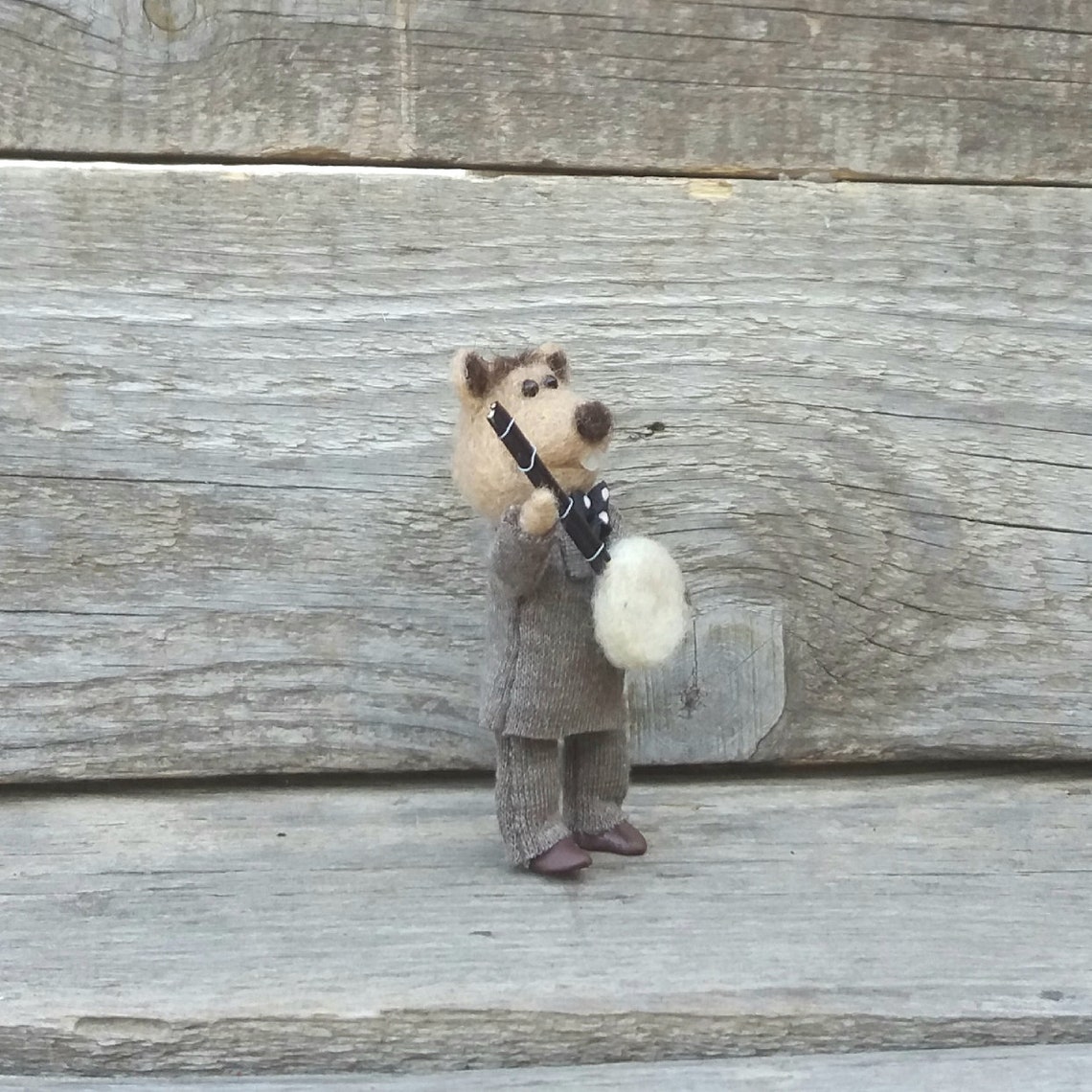 Yancy Woodchuck Muppets Felted Muppet Emmet's Otter Etsy