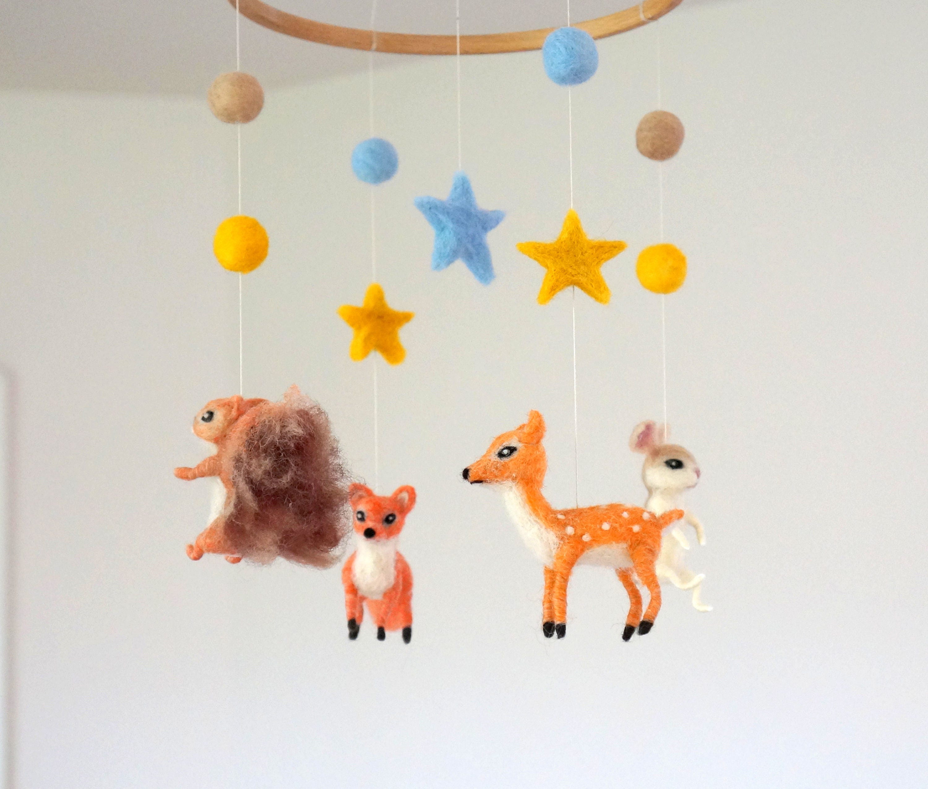 icdn.ru  shower boys Forest Animal Mobile Felt Baby Mobile Baby Crib Mobile Woodland Mobile  Newborn Gift Nursery Decor Childrens Room Nursery Room Rustic Decor - Etsy  UK