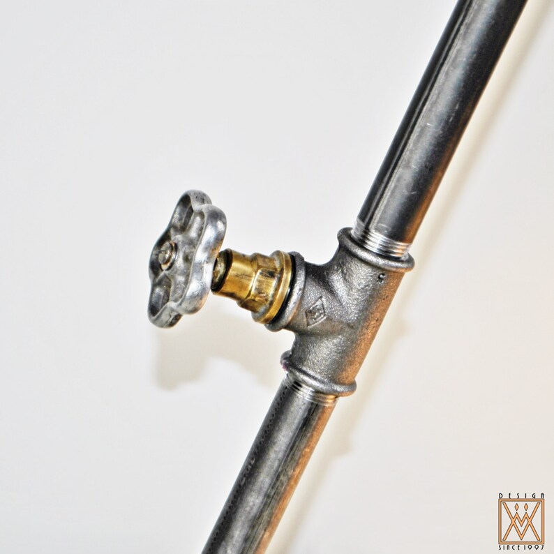 Faucet Switch Industrial Desk Lamp Repurposed Plumbing Etsy