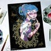 WOndEr(ful) - OOAK Gothic Horror Original Artwork - Victorian and Art Nouveau Style
