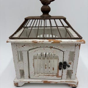Vintage Bird Cage - Bird Cage - Small Bird Cage - Vintage Cage - Cage - Bird Lover Gift - Whimsical Bird Cage - Bird Lover - Bird House