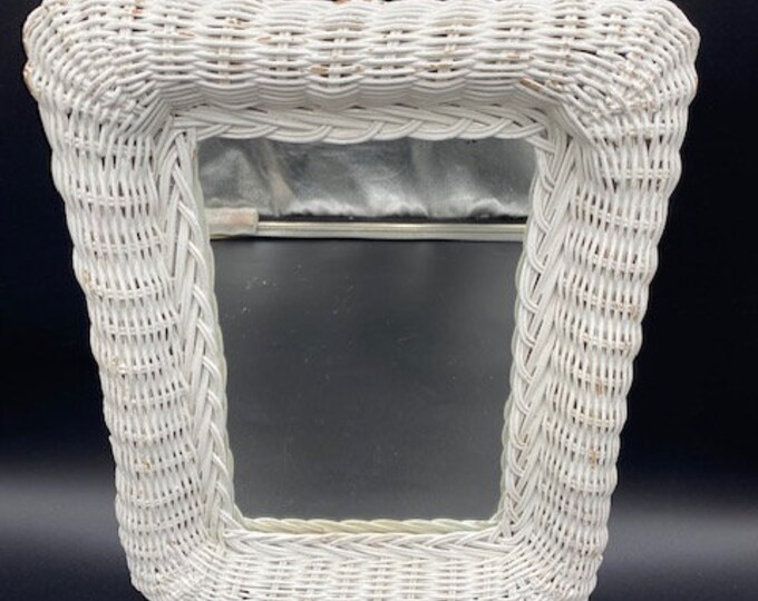 Vintage White Wicker Wall Mirror White Wicker Wall Mirror Wicker Wall