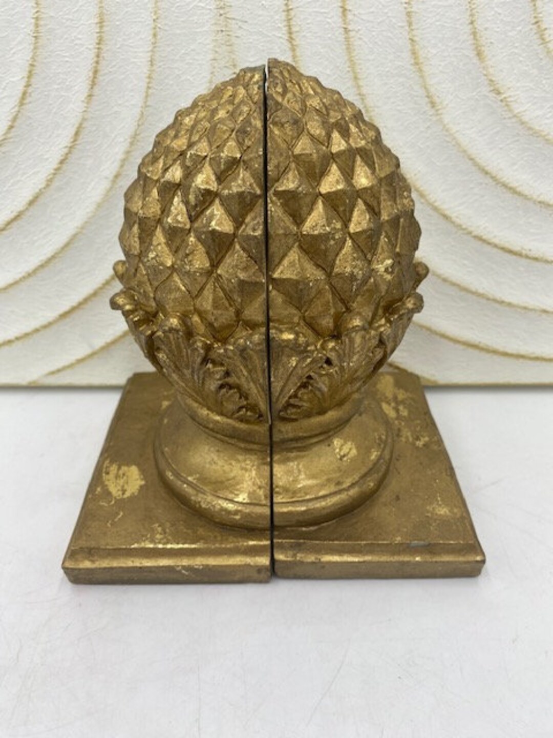 Vintage Gold Bookends Gold Bookends Vintage Bookends Etsy