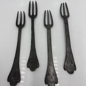 Vintage Pewter Forks - Pewter Fork - Vintage Pewter Utensil - Pewter Utensil - Pewter Utensils - Vintage Pewter Fork - Primitive Pewter