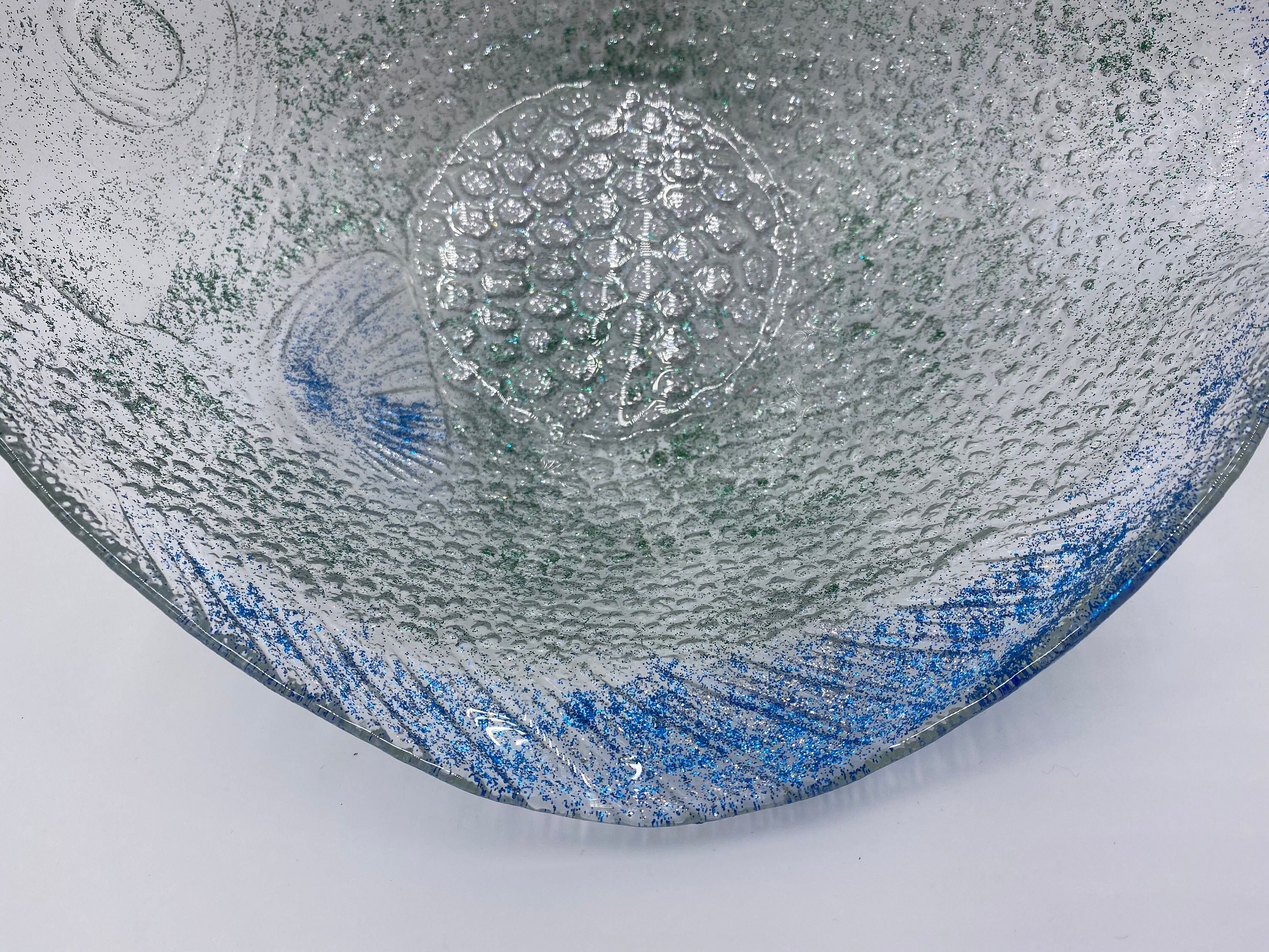 Vintage Glass Fish Bowl Glass Fish Bowl Vintage Glass Fish Etsy