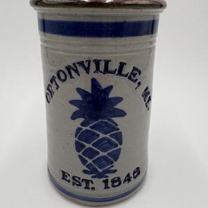 Vintage Pottery - Collectible Pottery - Pottery - Vintage Pottery Crock - Vintage Crock - Crock - Farmhouse Kitchen - Farmhouse Decor