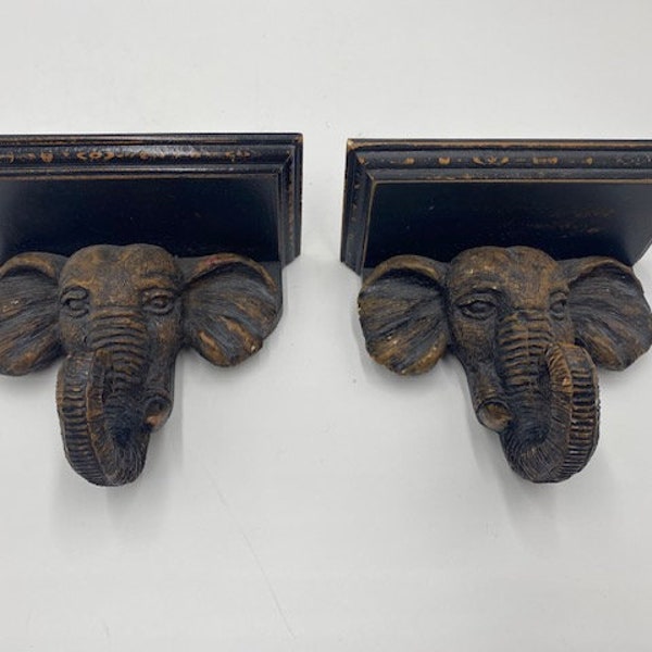 Elephant Wall Shelf Etsy