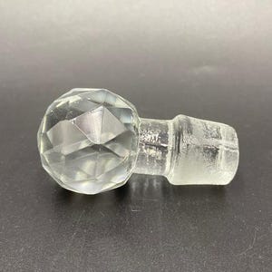 Vintage Glass Wine Bottle Stopper - Wine Bottle Stopper - Glass Wine Stopper - Crystal Wine Bottle Stopper - Crystal Bottle Stopper