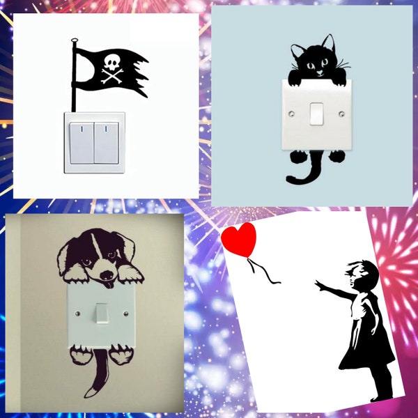 Light Switch Sticker Etsy UK
