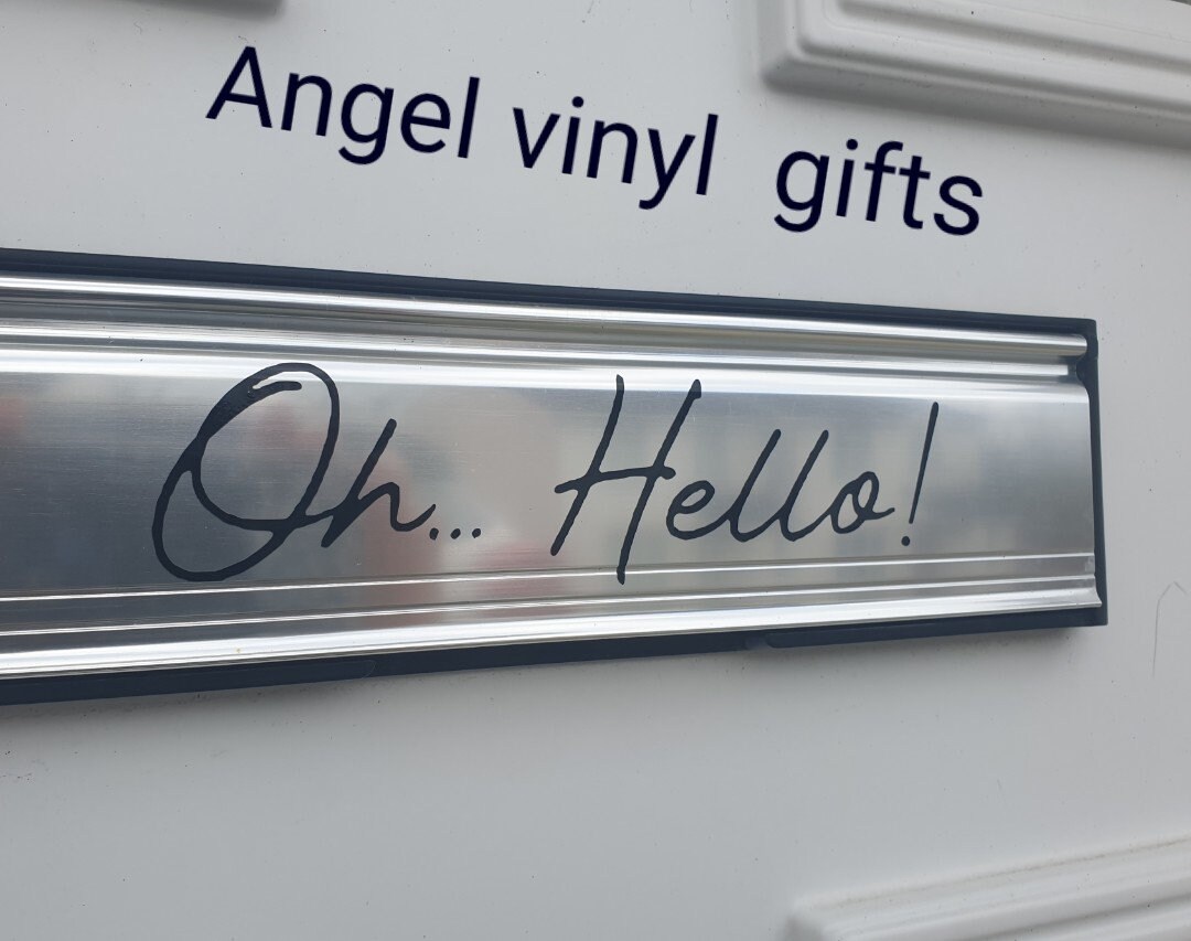 Letterbox Sticker Etsy UK