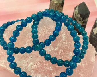 Bracciali con cristalli di apatite