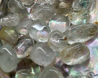 Silver Topaz Tumble Stones