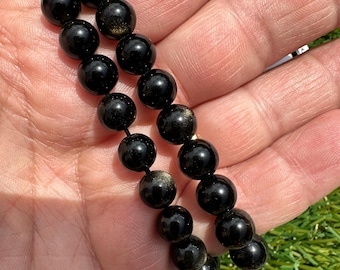 Gold Sheen Obsidian Bracelets