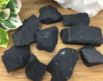 Shungite Raw And Natural - Water Purification, Crystal Grid, Protection, Cleansing